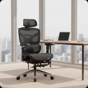 Executive Full Mesh Reclining Chair With Footrest