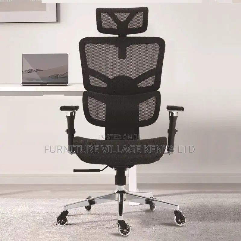 Executive Full Mesh Reclining Chair With Footrest