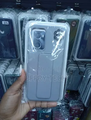 Oppo A76 Gray Silicone Phone Case