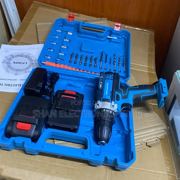 26pcs Drill Set 21v Cordless Drill
