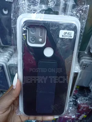 Oppo A15 Raised Camera Bumper Cover