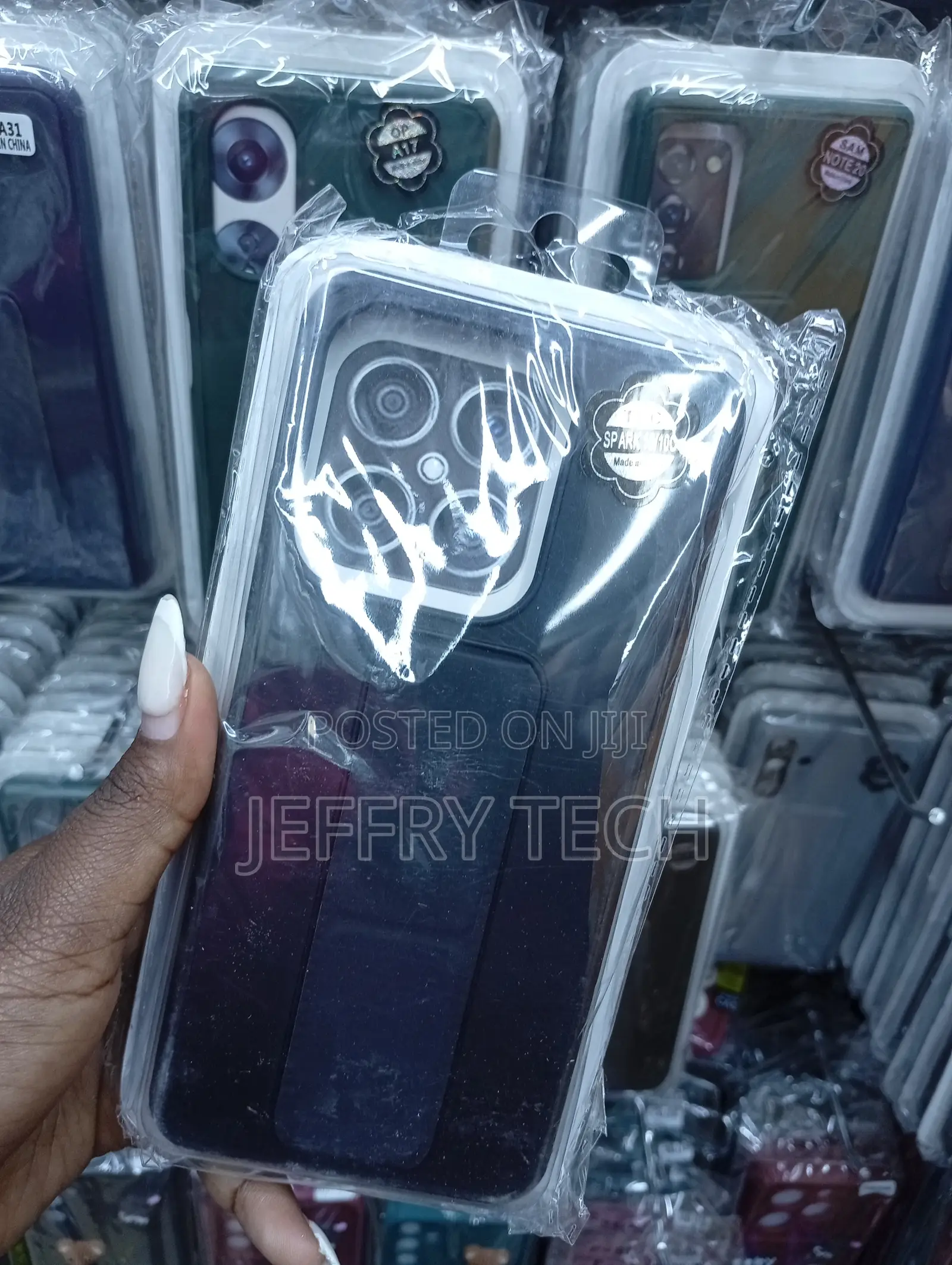 Tecno Spark 10 Finger Grip for a More Secure Hold Cover