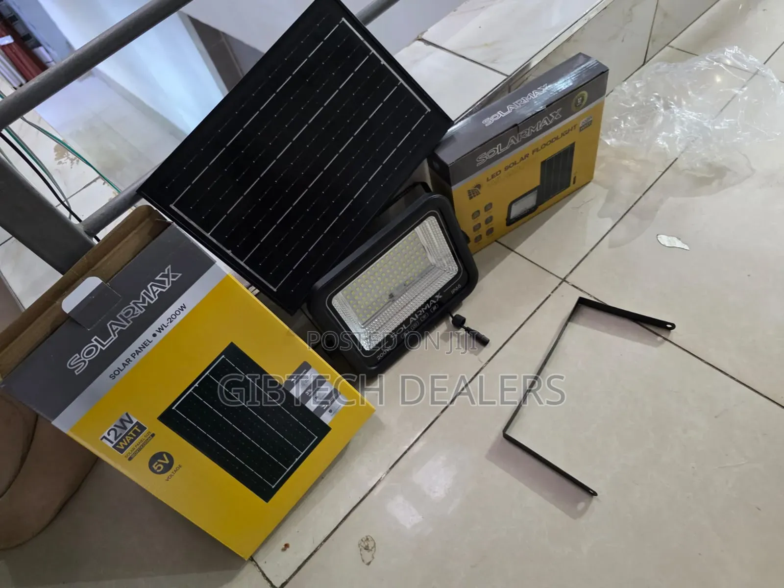 200w Solar Floodlight Solarmax