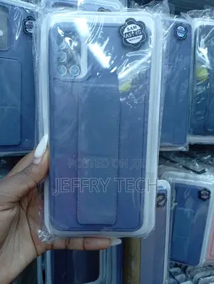 Samsung Galaxy A51 4g Blue Leatherette Phone Case