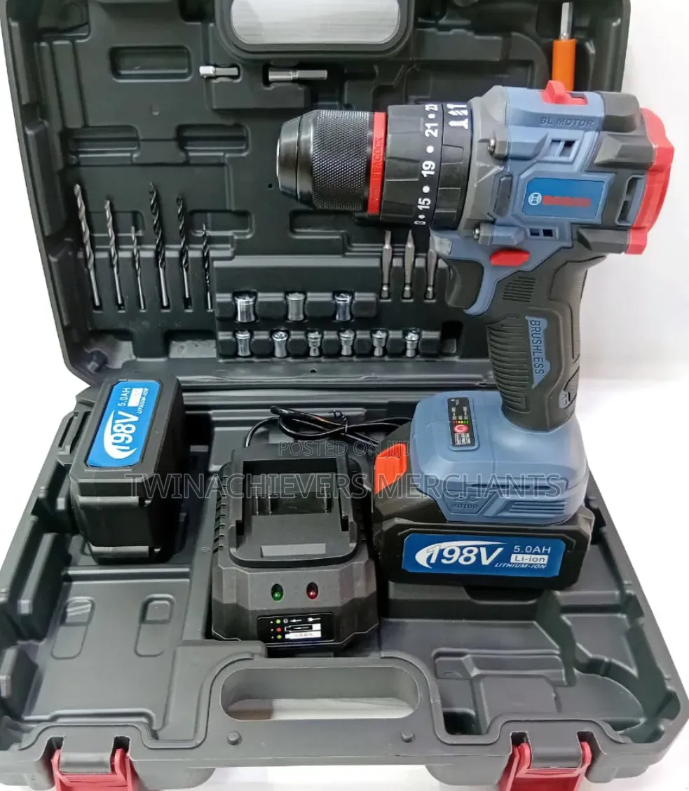 Bosch Brushless Cordless Drill 198v
