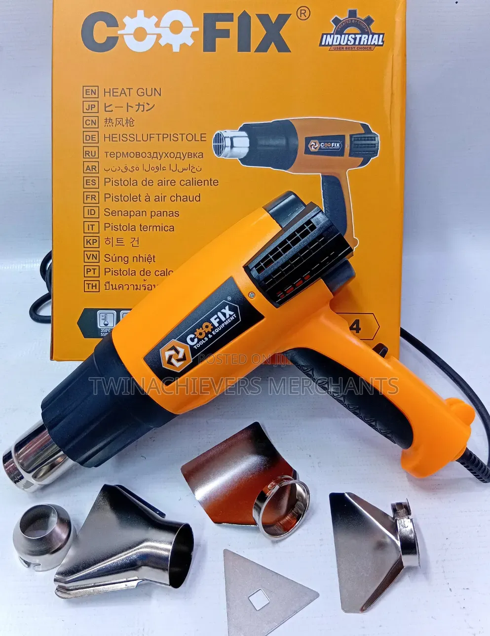 Electric Heat Gun 2000w/Coofix Heat Gun 2000w