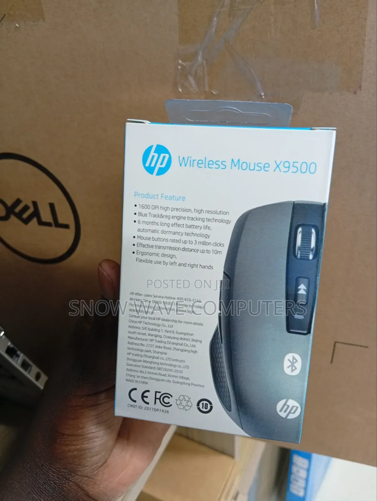 HP X9500 Wireless Bluetooth Mouse