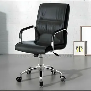 Swivel Leather Office Chair