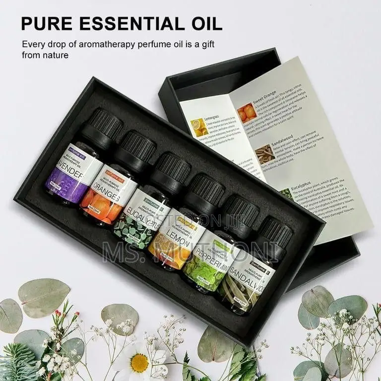 6pc Set 100% Pure Natural Aromatherapy Essential Oils*