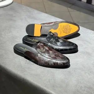 Louis Vuitton Men's Leather Half Shoes Size 40-45