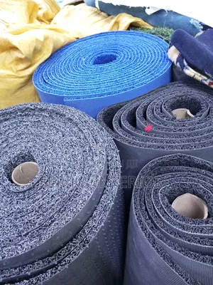 Black and Grey Spaghetti Mats Spaghetti Mats Environmental Friendly
