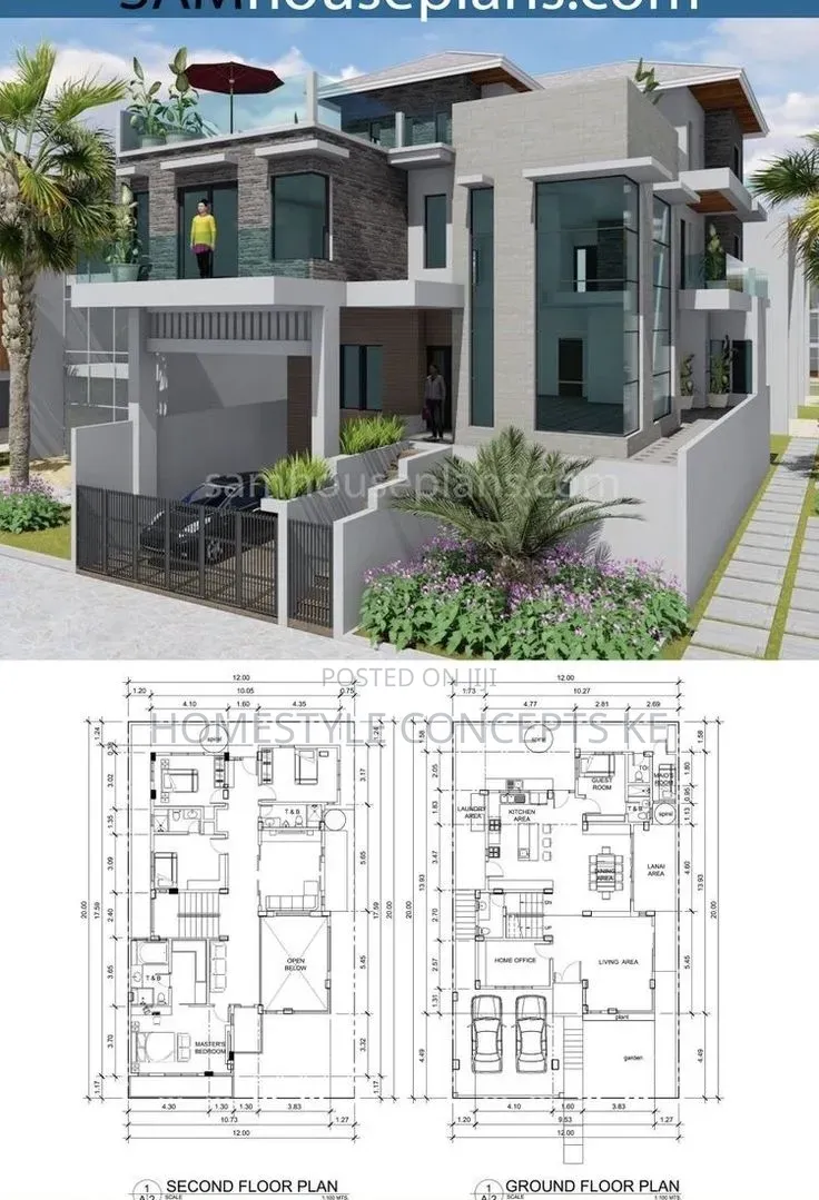 Modern Floor Plans for Homes Apartments