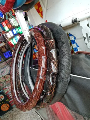 Different Designs Steering Wheel Cover Snake/Wood Grain Pattern