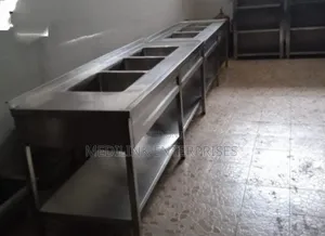 Modern Customized Stainless Steel 3 Bowl Sink