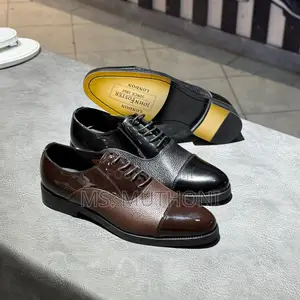 Textured Leather and Patent Leather John Foster Officials Size 40-46