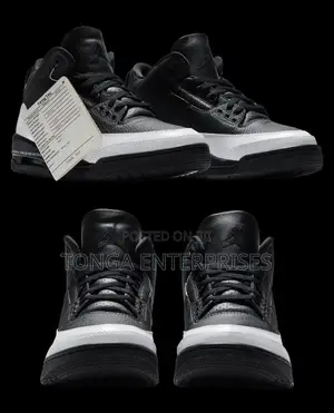 Black Air Jordans