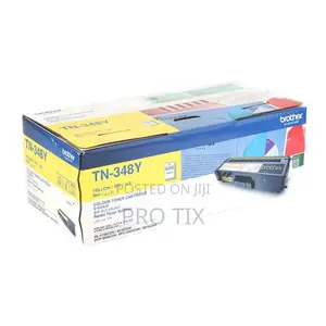 Brother Tn-348y Yellow Toner High Yield 6000 Pages