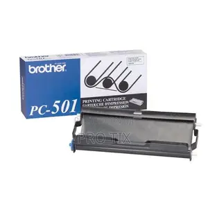 Brother Pc501 Fax Cartridge Set With Refill Roll 144 Pages
