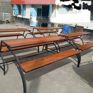Murphy Vanish Wooden Metallic Garden Outdoor Foldable Benches