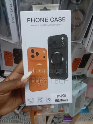 iPhone 14 Pro Phone Case With and Magnetic Ring Stand and Magsafe