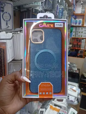 Zenzah Branded, Blue iPhone 13 Pro Max Phone Case .