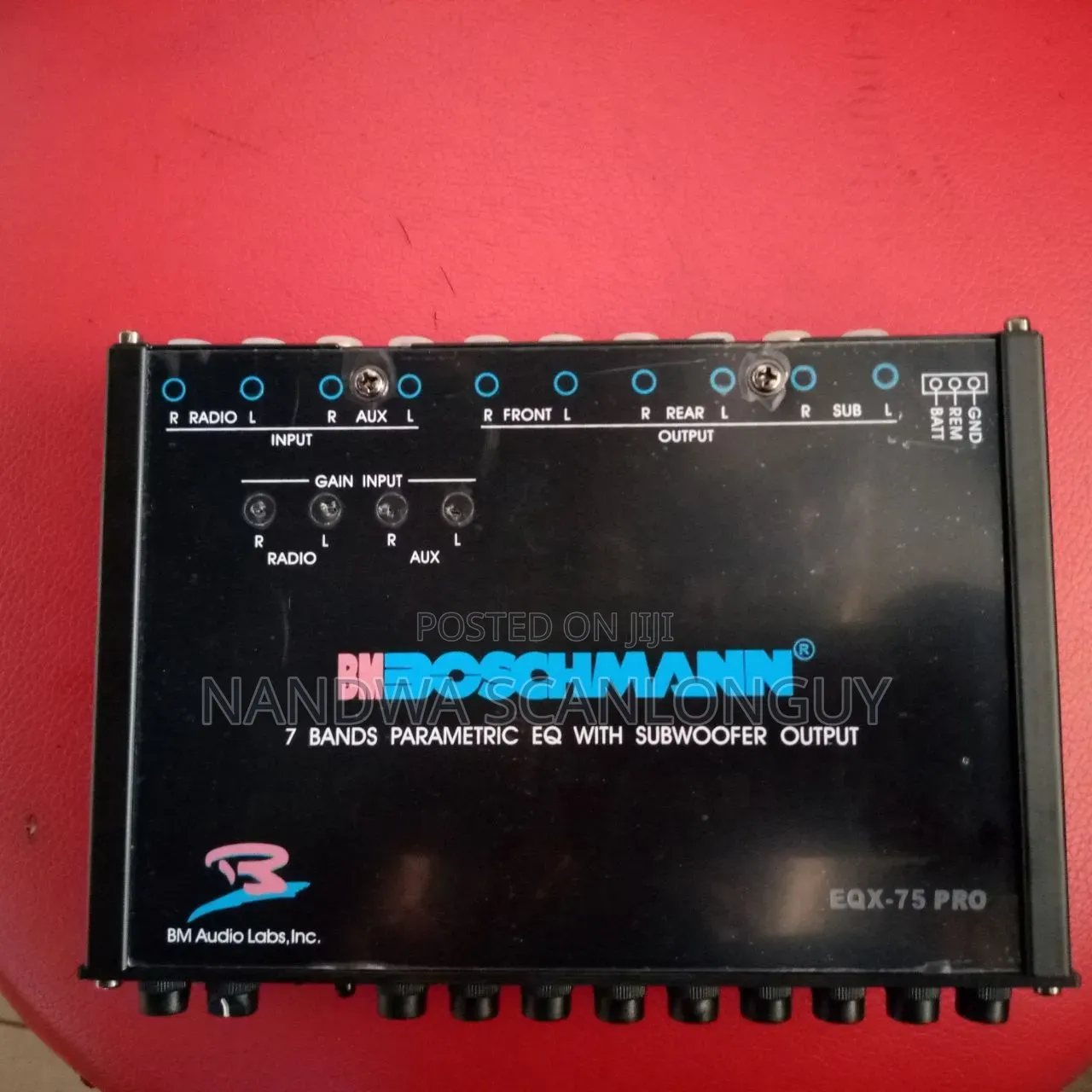 Original 7 Band Boschman Equalizer
