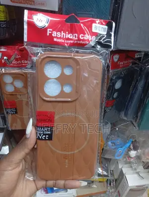 Brown Fashion Case Mobile Cover With a Diamond Texture Redmi 15c