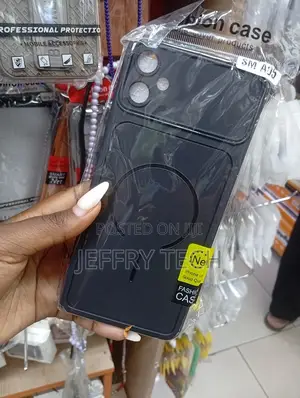 This Is a Black Back Cover for the Samsung Galaxy A05.