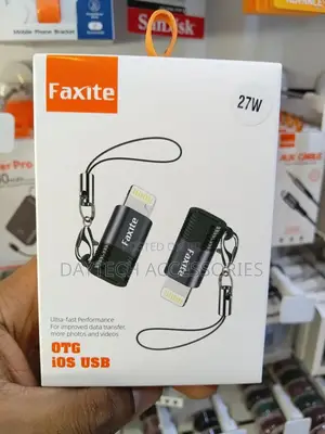 Faxite Lightning (Male) to Usb-C (Female) Otg Adapter.