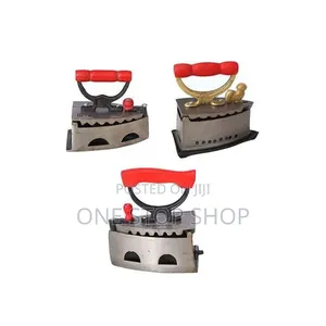 Vintage Charcoal Iron Boxes for Smoothing Fabric