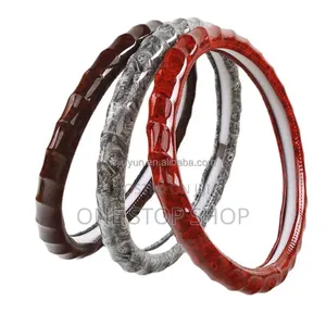 Versatile Sylized Textured Steering Wheel Cover