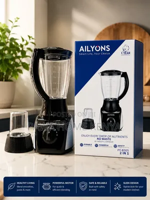 Ailyons 2 in 1 Blender