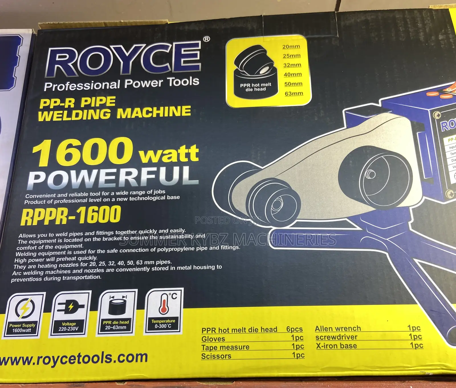 Royce Pp-R Welding Machine 1600w