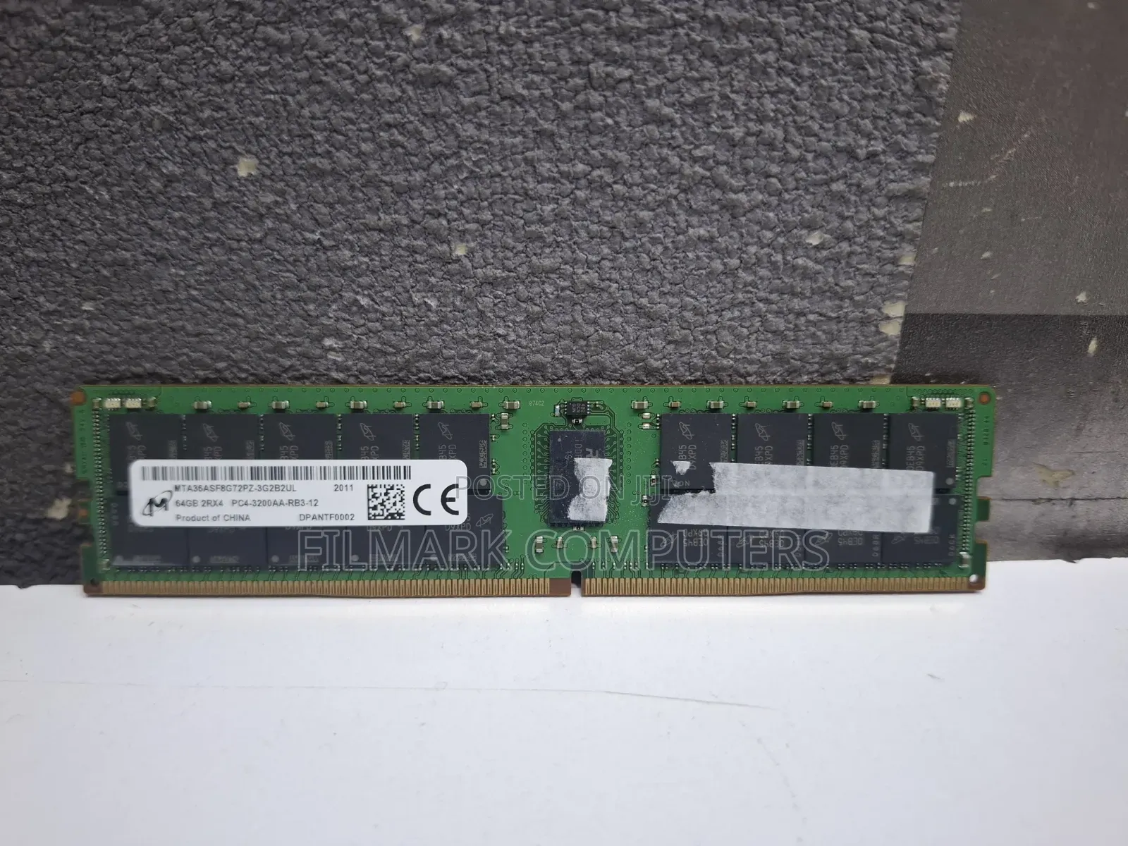 Micron 64gb 2rx4 Pc4-3200aa Ecc Reg Server Memory