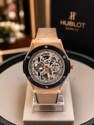 Hublot Leather Automatic Watch