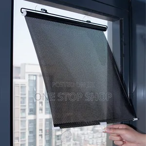 Suction Cup Mount Windows Uv Rays Retractable Roller Blinds