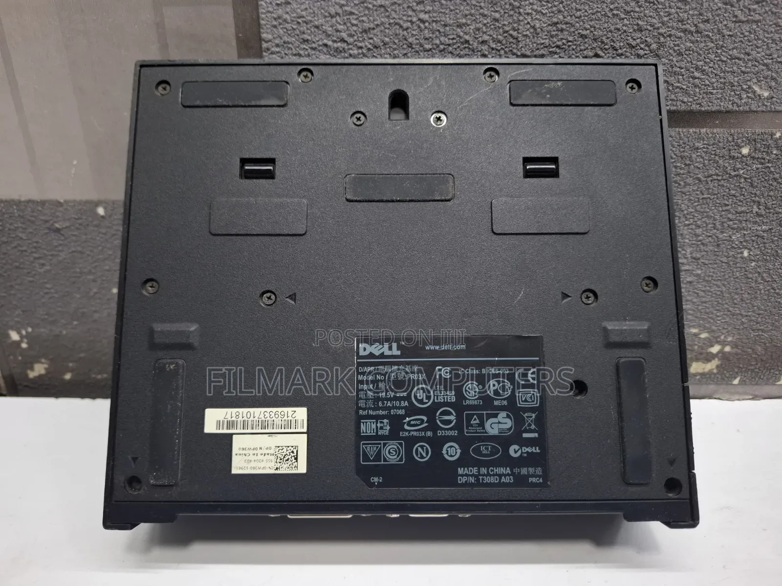 Genuine Dell Pr03x Usb 2.0 Docking Station E-Port Plus Replicator