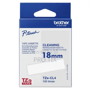 Brother Tze-Cl4 Printhead Cleaning Tape 18mm