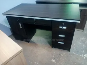 Classic Dark Gray Office Executive Director Desk