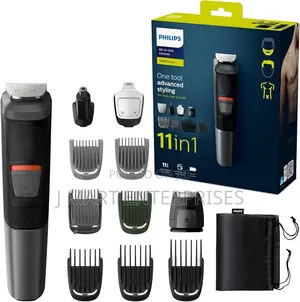 Philips Mg5730 Multigroom 11-in-1, Face, Hair and Body 11 Tools,