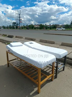 2 High Standard Massage Beds, With Coated Frame