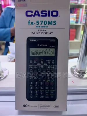 Casio Fx 570ms Second Edition Scientific Calculator 401 Functions