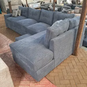 Spacious Grey L Shaped Seat(6 Seater)