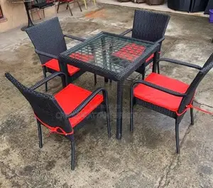 Hotel Dinning Rattan Furnitures Set