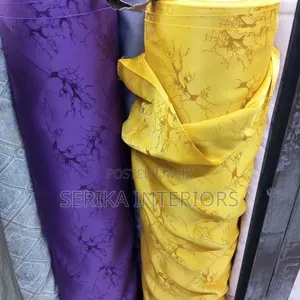 Golden and Purple Curtains Curtains Environmental Friendly Justin