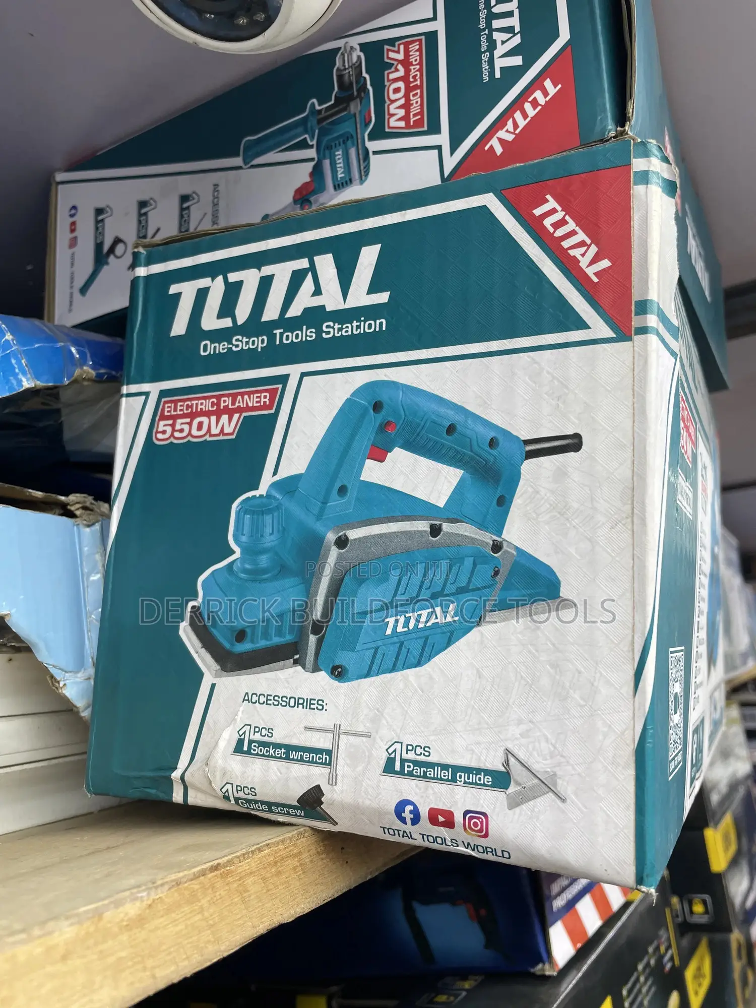 Total 550w Electric Planer
