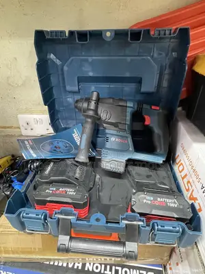 Bosch Cordless Rotary Hammer With Two Batteries
