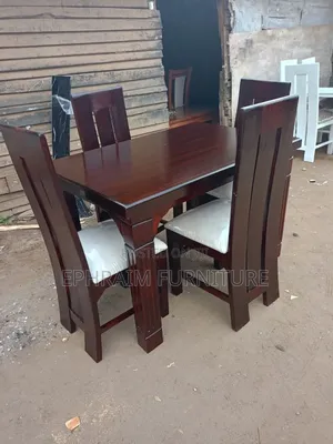 Dark Chocolate 4-Seater Dinning Table for Sale in Nairobi