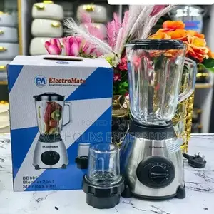 2-in-1 Blender Grinder Powerful 350w Motor Large 1.5l Glass Jar