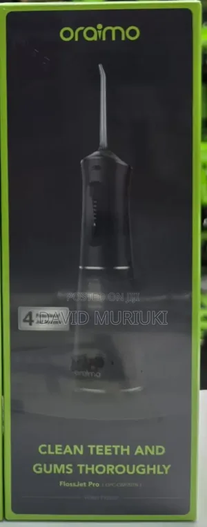 Oraimo Flossjet Pro Opc-Cwf201n Flosser With 5 Cleaning Modes.